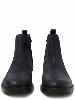 Tommy Hilfiger Boots & Stiefeletten<Herren Boots aus Leder marine uni