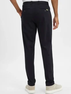 Marc O'Polo Hosen<Herren Bundfaltenhose marine uni