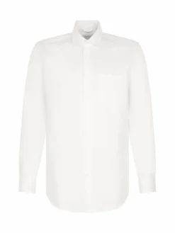 Seidensticker Hemden<Herren Business Hemd - Comfort 1/1 weiß uni