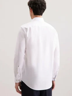 Seidensticker Hemden<Herren Business Hemd - Comfort 1/1 weiß uni