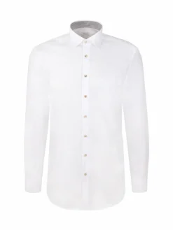 Seidensticker Hemden<Herren Business Hemd - Comfort 1/1 weiß uni