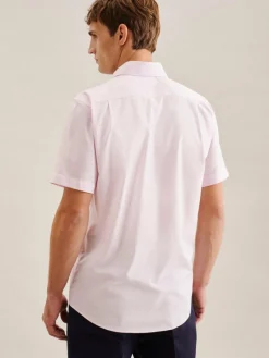 Herren Seidensticker Hemden>Herren Business Hemd - Regular Kurzarm