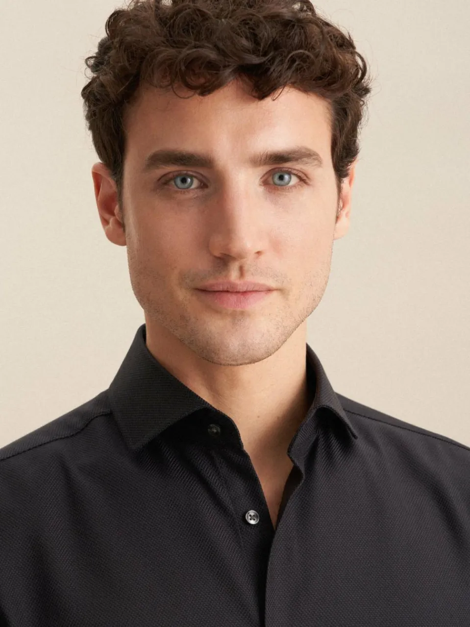 Seidensticker Hemden<Herren Business Hemd - Regular 1/1 anthrazit strukturiert