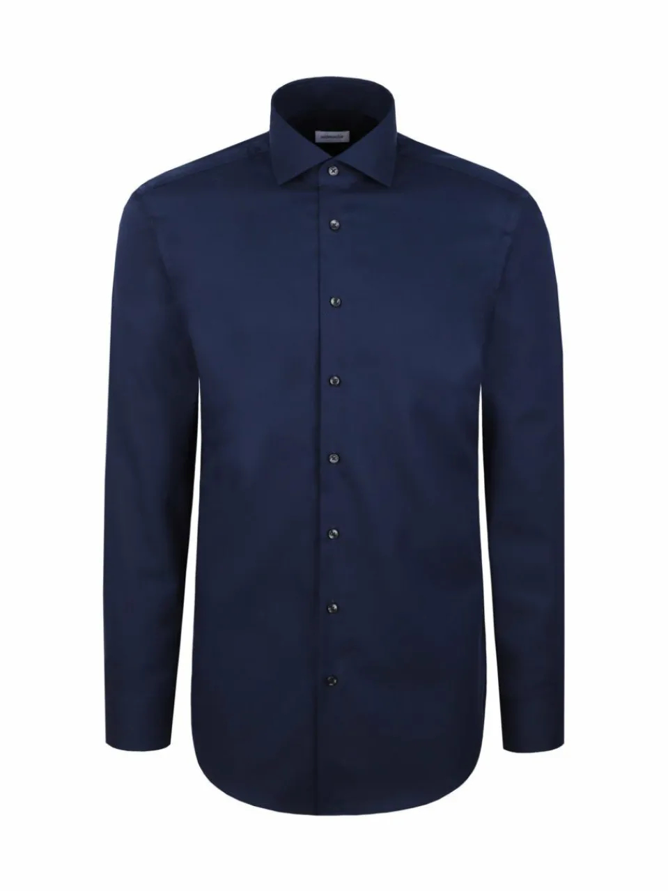 Seidensticker Hemden<Herren Business Hemd - Regular 1/1 blau strukturiert