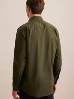 Herren Seidensticker Hemden>Herren Business Hemd - Regular Langarm