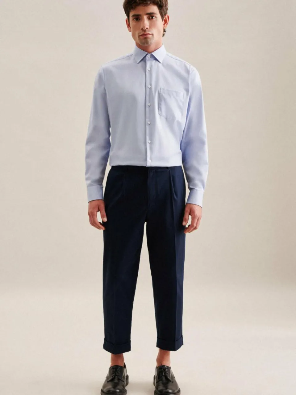 Herren Seidensticker Hemden>Herren Business Hemd - Regular 1/1