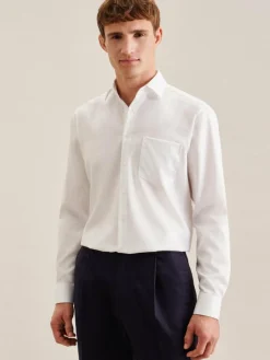 Herren Seidensticker Hemden>Herren Business Hemd - Regular 1/1 Extra lang