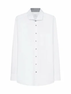 Seidensticker Hemden<Herren Business Hemd - Regular 1/1 weiß uni