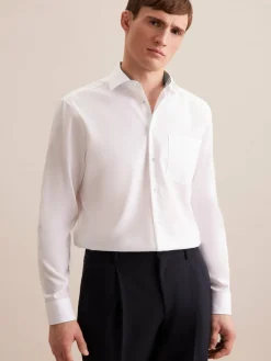 Herren Seidensticker Hemden>Herren Business Hemd - Regular Langarm