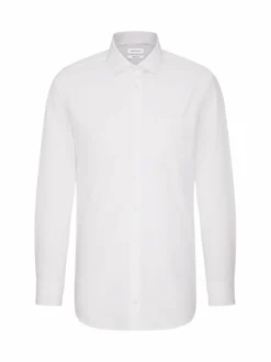 Seidensticker Hemden<Herren Business Hemd - Regular 1/1 Extra lang weiß uni