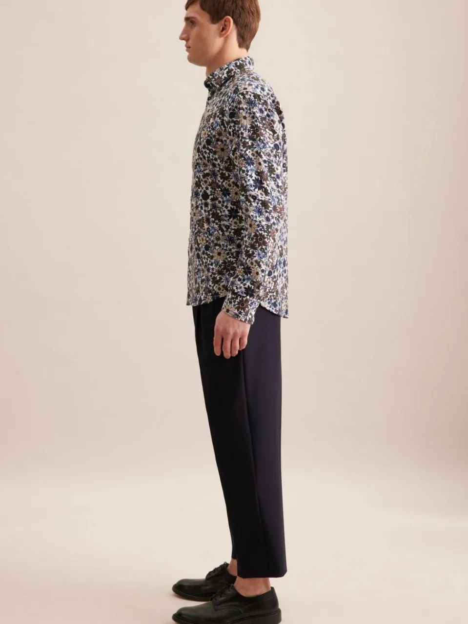 Seidensticker Hemden<Herren Business Hemd - Regular Langarm braun gemustert