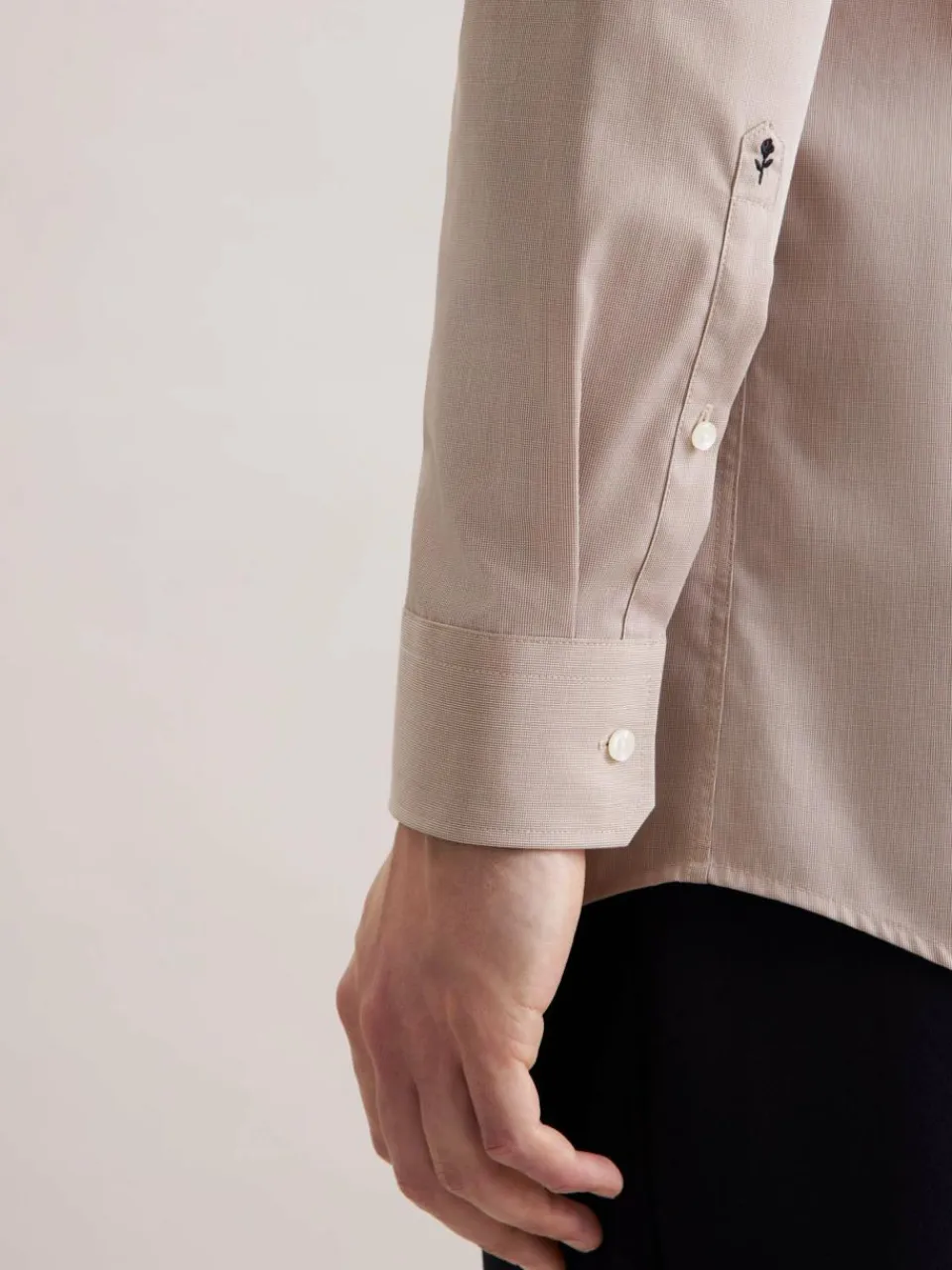 Seidensticker Hemden<Herren Business Hemd - Regular 1/1 Extra lang sand uni