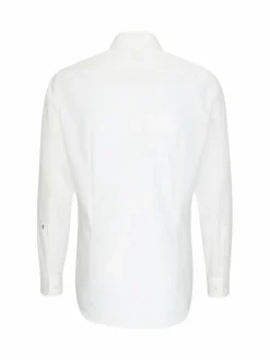 Seidensticker Hemden<Herren Business Hemd - Shaped Langarm ecru uni