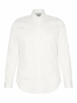 Seidensticker Hemden<Herren Business Hemd - Shaped 1/1 Extra lang weiß uni