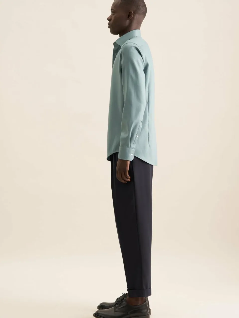 Seidensticker Hemden<Herren Business Hemd - Shaped Langarm grün uni