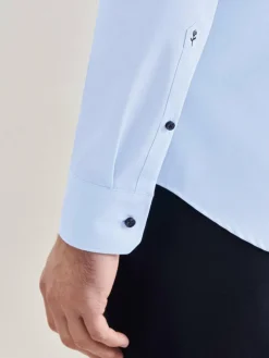 Seidensticker Hemden<Herren Business Hemd - Slim 1/1 blau uni