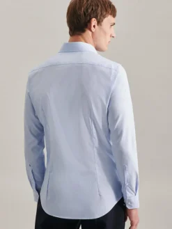 Herren Seidensticker Hemden>Herren Business Hemd - Slim Langarm