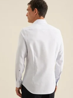 Herren Seidensticker Hemden>Herren Business Hemd - Slim Langarm