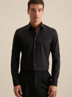 Herren Seidensticker Hemden>Herren Business Hemd - Slim 1/1 Extra lang