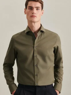 Herren Seidensticker Hemden>Herren Business Hemd - Slim 1/1