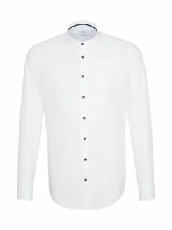 Seidensticker Hemden<Herren Business Hemd - Slim 1/1 weiß uni