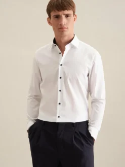 Herren Seidensticker Hemden>Herren Business Hemd - Slim 1/1