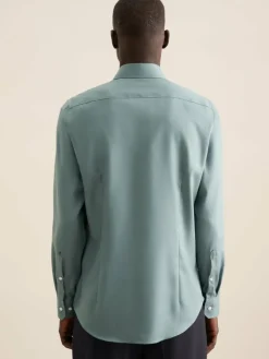 Seidensticker Hemden<Herren Business Hemd - X-Slim 1/1 grün uni