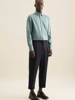 Seidensticker Hemden<Herren Business Hemd - X-Slim 1/1 grün uni