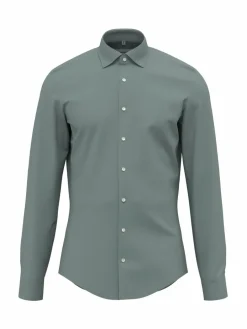 Seidensticker Hemden<Herren Business Hemd - X-Slim 1/1 grün uni