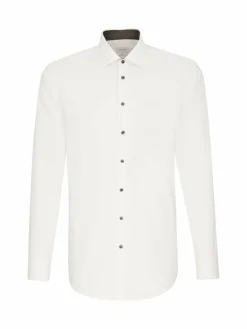 Seidensticker Hemden<Herren Business Hemd - X-Slim Langarm weiß uni