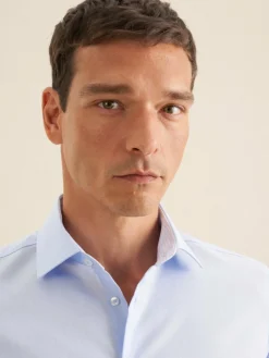 Seidensticker Hemden<Herren Business Hemd - X-Slim Langarm blau uni