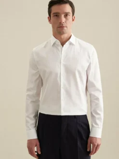 Herren Seidensticker Hemden>Herren Business Hemd - X-Slim Langarm