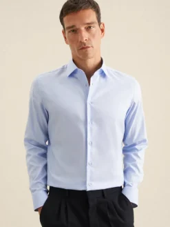 Seidensticker Hemden<Herren Business Hemd - X-Slim 1/1 blau uni