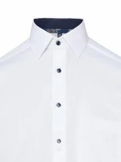 OLYMP Luxor modern fit Hemden<Herren Businesshemd weiß strukturiert