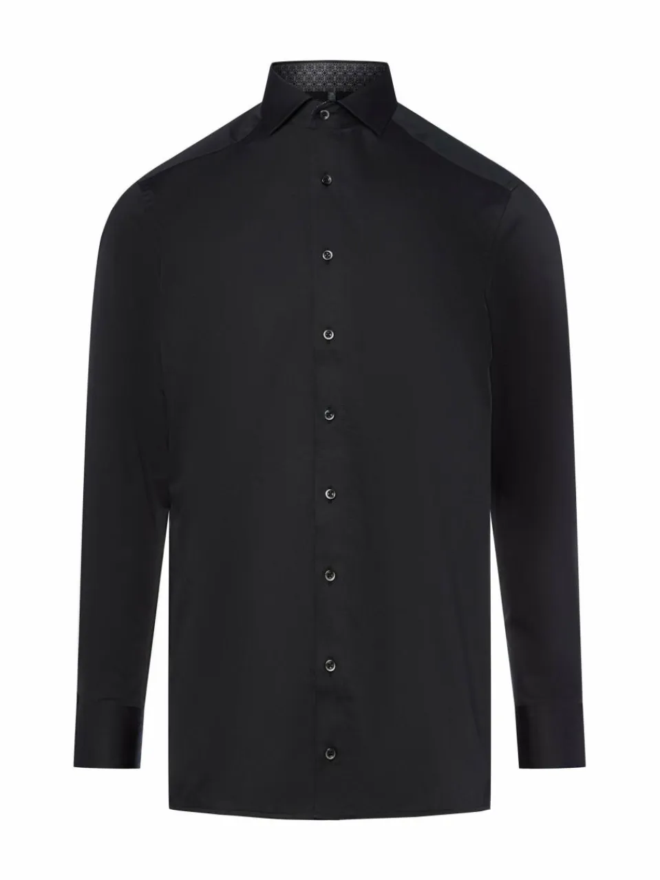 OLYMP Luxor modern fit Hemden<Herren Businesshemd schwarz uni