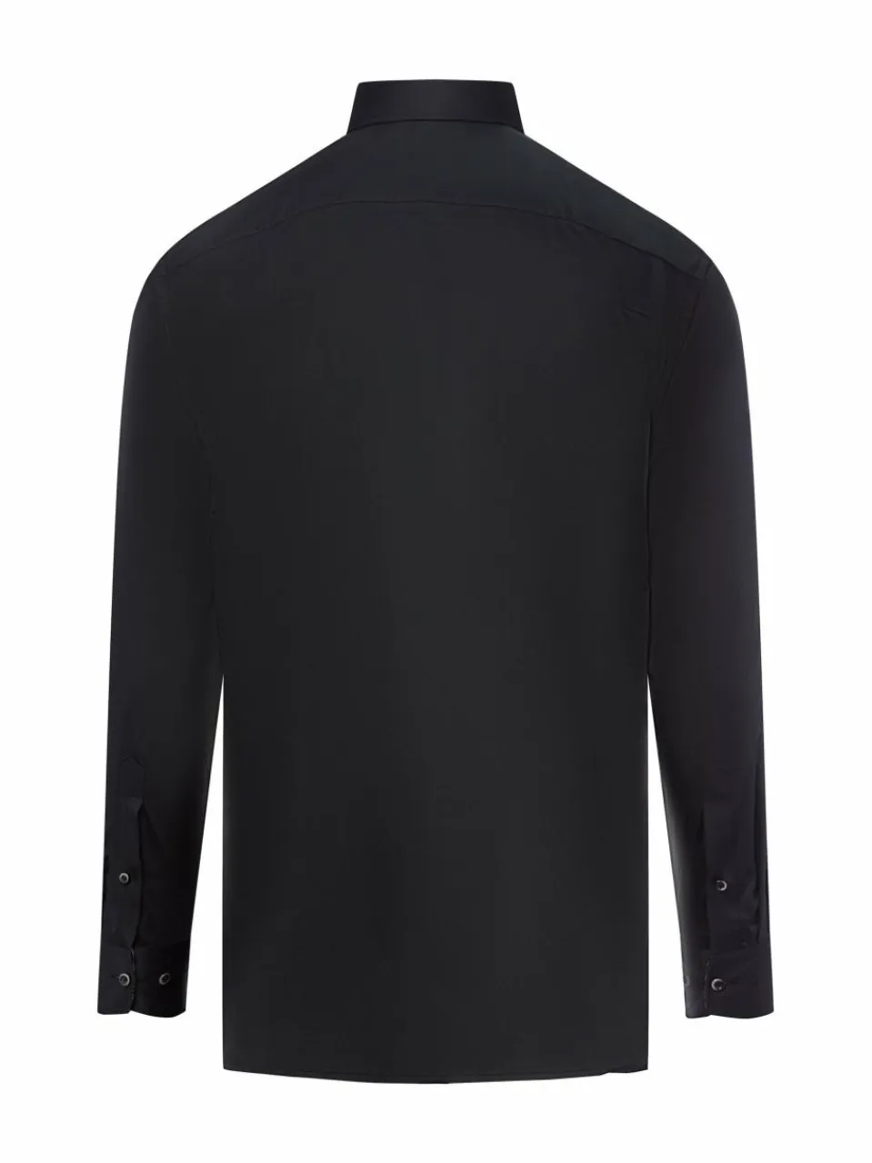 OLYMP Luxor modern fit Hemden<Herren Businesshemd schwarz uni