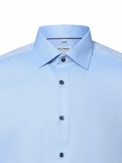 OLYMP Level Five Hemden<Herren Businesshemd hellblau uni