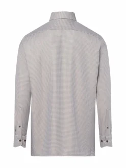 OLYMP Luxor modern fit Hemden<Herren Businesshemd weiß nougat gemustert