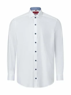 Finshley & Harding Hemden<Herren Businesshemd weiß uni