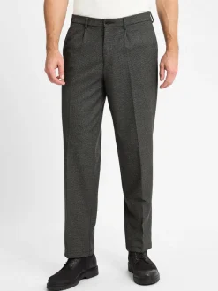 Finshley & Harding London Hosen<Herren Businesshose - Marlon grau kariert