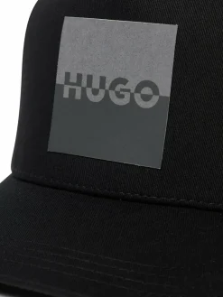 HUGO Mützen & Caps<Herren Cap schwarz uni