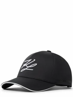 KARL LAGERFELD Mützen & Caps<Herren Cap schwarz uni