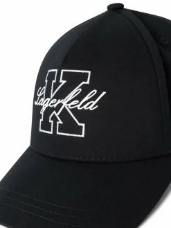 KARL LAGERFELD Mützen & Caps<Herren Cap schwarz uni