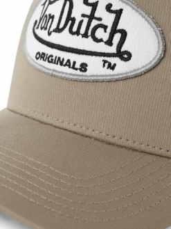 Von Dutch Mützen & Caps<Herren Cap - Trucker Boston beige weiß uni