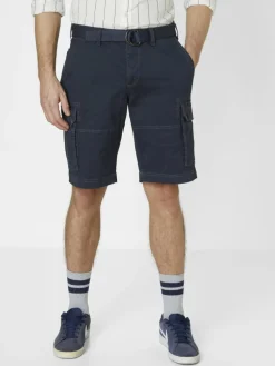 Redpoint Hosen<Herren Cargobermuda - OTTAWA Comfort Fit marine uni