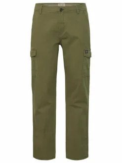 BLEND Hosen<Herren Cargohose - BHEDNAN oliv uni