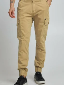 BLEND Hosen<Herren Cargohose - BHNAN sand uni