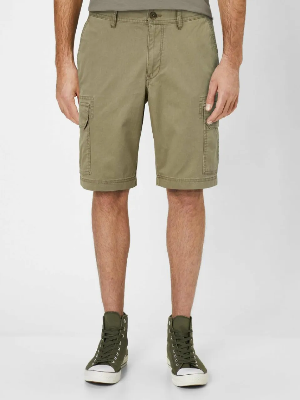 Redpoint Hosen<Herren Cargohose - CALGARY Comfort Fit khaki uni