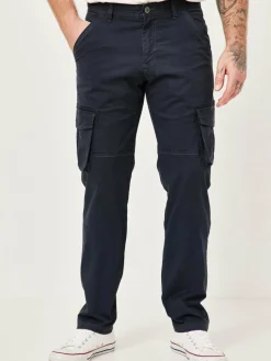 Herren Redpoint Hosen>Herren Cargohose - MONCTON Straight Fit