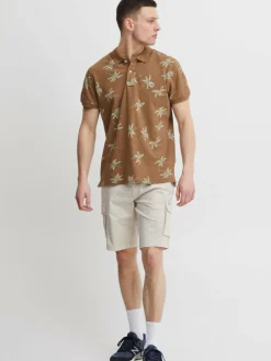 BLEND Hosen<Herren Cargoshorts beige uni